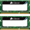 Memorii Laptop Corsair MAC SO-DIMM DDR3, 2x4GB, 1066 MHz (7-7-7-20)