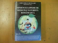 Miniencicloepdie de medicina naturista romaneasca G. Bivolaru foto