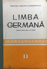 LIMBA GERMANA MANUAL PENTRU ANUL V DE STUDIU - Alexandrescu, Cosmatu, Lazarescu foto