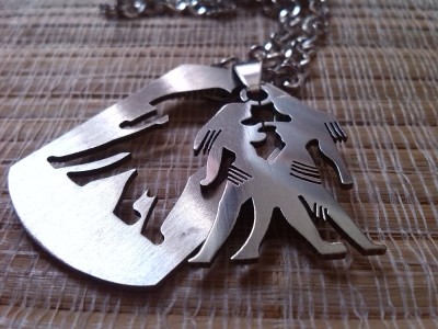 colier inox GEMENI foto