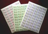 ✅Romania Prima emisiune Exil , serie de 3 coli x 50 marci, 1954 Madrid - Congresul Uniunii Latine , MNH, Regi, Nestampilat