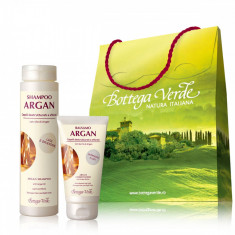 Set cadou - Argan de Maroc - Sampon si balsam de par cu ulei ... - Bottega Verde foto