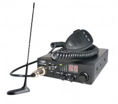 Kit Statie radio CB PNI ESCORT HP 8000 ASQ + Antena PNI Extra 45 + MAG. PNIPACK8 foto