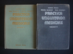 ROMAN VLAICU - PRACTICA URGENTELOR MEDICALE 2 volume foto