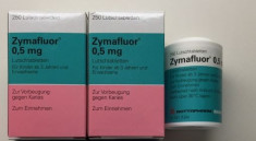 ZYMAFLUOR 0.5 mg, 250 tablete - PE STOC - termen valabilitate 04.2019 foto