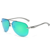 OChelari Soare Model Aviator Polarizati - Protectie UV 100% - Model 2, Unisex, Protectie UV 100%