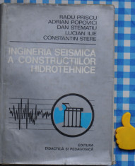 Ingineria seismica a constructiilor hidrotehnice Radu Priscu foto