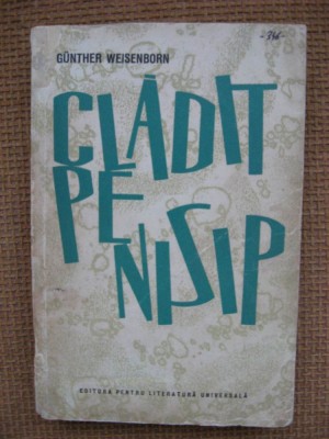 Gunther Weisenborn - Cladit pe nisip foto
