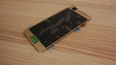 Samsung J5 2015 J500 Display Original nou Ansamblu complet cu touchscreen GOLD foto