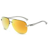 Cumpara ieftin OChelari Soare Model Aviator Polarizati - Protectie UV 100% UV400 - Model 8, Unisex