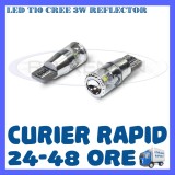 BEC AUTO LED T10 CREE 3W REFLECTOR - POZITII, Universal