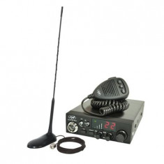 Kit Statie radio CB PNI ESCORT HP 8024 ASQ 12/24V + Antena PNI Extra 45 MAG foto