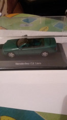 macheta mercedes benz clk cabrio schuco 1/43 editia pentru dealer foto