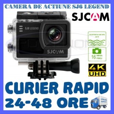 CAMERA DE ACTIUNE SPORT SJ6 LEGEND 4K 2160P, 16 MPX, ACCESORII DE FIXARE