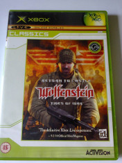 vand joc xbox 1 clasic , WOLFENSTEIN ,colectie ,ca nou foto