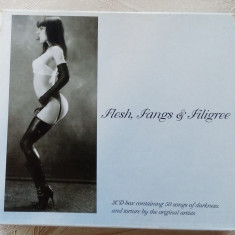 3CD BOX-SET: FLESH, FANGS & FILIGREE (DRESSED TO KILL, 1996)