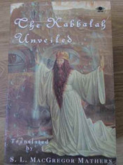 The Kabbalah Unveiled - Translated By S.l. Macgregor Mathers ,396514 foto