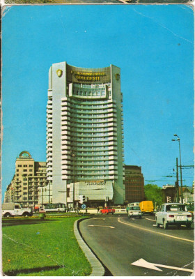 CPI (B8520) CARTE POSTALA - BUCURESTI. HOTEL INTERCONTINENTAL foto