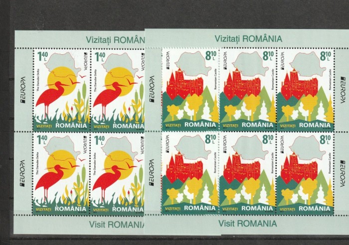 CEPT 2012 coli miciI Nr 1938c Romania .