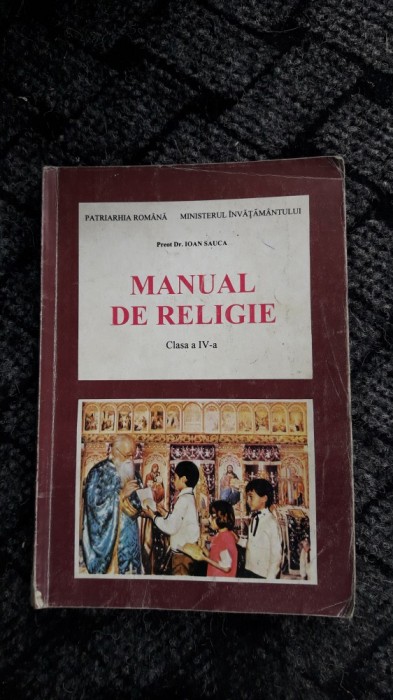 MANUAL DE RELIGIE CLASA A V A- IOAN SAUCA