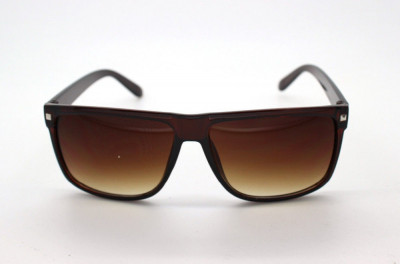 Ochelari Soare Retro Style - Unisex , Protectie UV 100% , UV400 - Maro foto