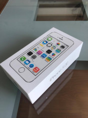iPhone 5S 16GB silver cu toate accesoriile foto