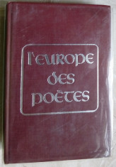 L&amp;#039;EUROPE DES POETES, ANTHOLOGIE MULTILINGUE (ELIZABETH S. DE ZAGON/SEGHERS 1980) foto