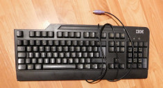 Tastatura IBM, PS/2, neagra foto