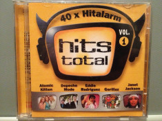 HITS TOTAL vol 1 - VARIOUS ARTISTS - 2CD SET (2001/EMI REC) - CD ORIGINAL foto