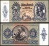 Bancnota Ungaria 20 Pengo 1941, UNC (Necirculata), Colectionari Numismatica