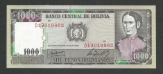 BOLIVIA 1000 1.000 PESOS BOLIVIANOS 1982 , UNC [1] P-167az , necirculata foto