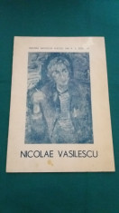 PLIANT EXPOZI?IE PICTURA NICOLAE VASILESCU+ INVITA?IE/ DEDICA?IE ?I AUTOGRAF foto