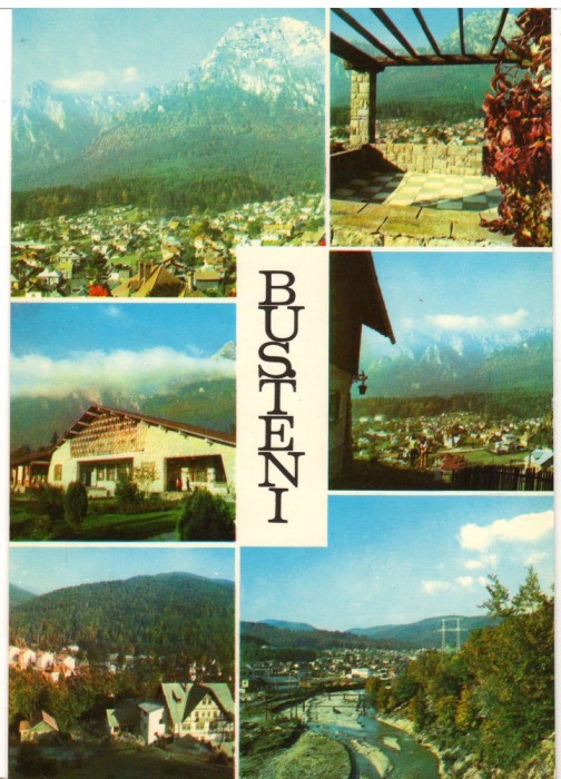 CPI (B8574) CARTE POSTALA - BUSTENI, MOZAIC