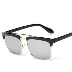 Ochelari Soare Retro Aviator Fashion - Protectie UV 100%, UV400 - Model 2 foto