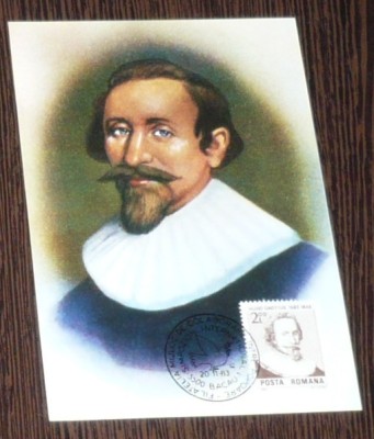 PERSONALITATI STRAINE - HUGO GROTIUS. ILUSTRATA MNH MAXIMA (c.p.27) foto