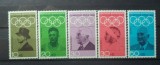 GERMANIA 1968 &ndash; PERSONALITATI OLIMPICE, serie MNH, VL1, Nestampilat