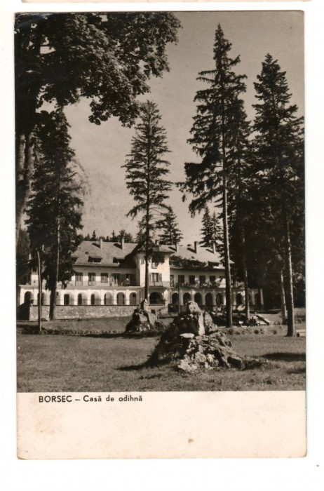 CPI (B8581) CARTE POSTALA - BORSEC. CASA DE ODIHNA, RPR