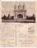 Salutari din Ploiesti (Prahova)- cenzura WWI, WK1-Biserica, Circulata, Printata