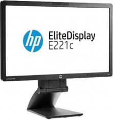 Monitor 22 inch LED, IPS,HP EliteDisplay E221c, Black, Garantie pe viata foto