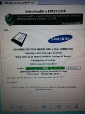 SSD Samsung 512Gb MZ-7TE5120 foto