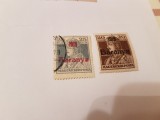 Cumpara ieftin romania/emisiunea baranya 1919 supratipar/carol si zita/2v. stampilate/eroare