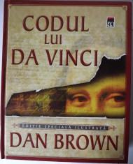 Codul lui DaVinci, Editie speciala ilustrata, Dan Brown foto