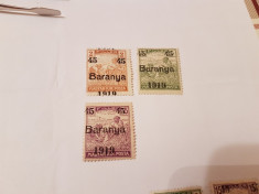 romania/emisiunea baranya 1919 supratipar/seceratori/3v.MH// foto