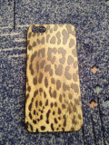 Husa Iphone 5/5s/5C model leopard noua, Maro, iPhone 5/5S/SE, Gel TPU