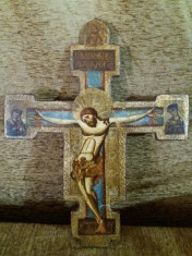 Crucifix din lemn Giunta Pisano 1202-1256 foto