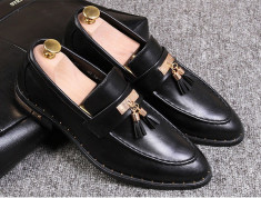 Pantofi Exclusive Loafer Black COD: PLE-1. NEW COLLECTION! foto