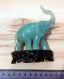 FIGURINA VINTAGE DIN PLASTIC - ELEFANT, 37 1/3, Alb