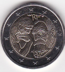 Franta 2 euro 2017 comemorativa, UNC foto