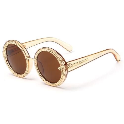 Ochelari De Soare Dama Design Unic cu Lentile Rotunde - Model 2