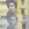 Bancnota Indonezia 1.000 si 2.000 Rupii 2016 - PNew UNC